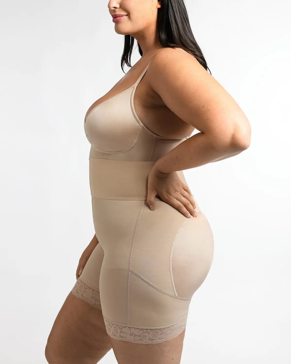 Elasticfuse Waistband Shaping Bodysuit 