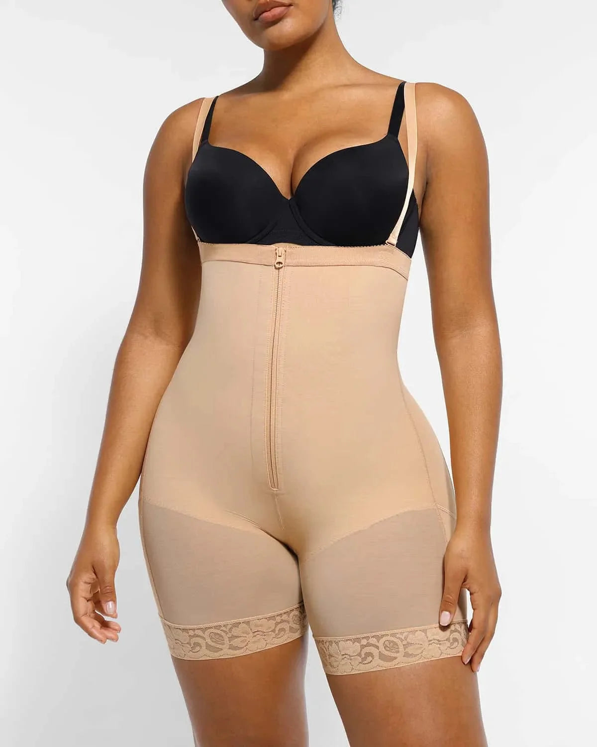 Airslim® Firm Tummy Compression Bodysuit Shaper with Butt Lifter