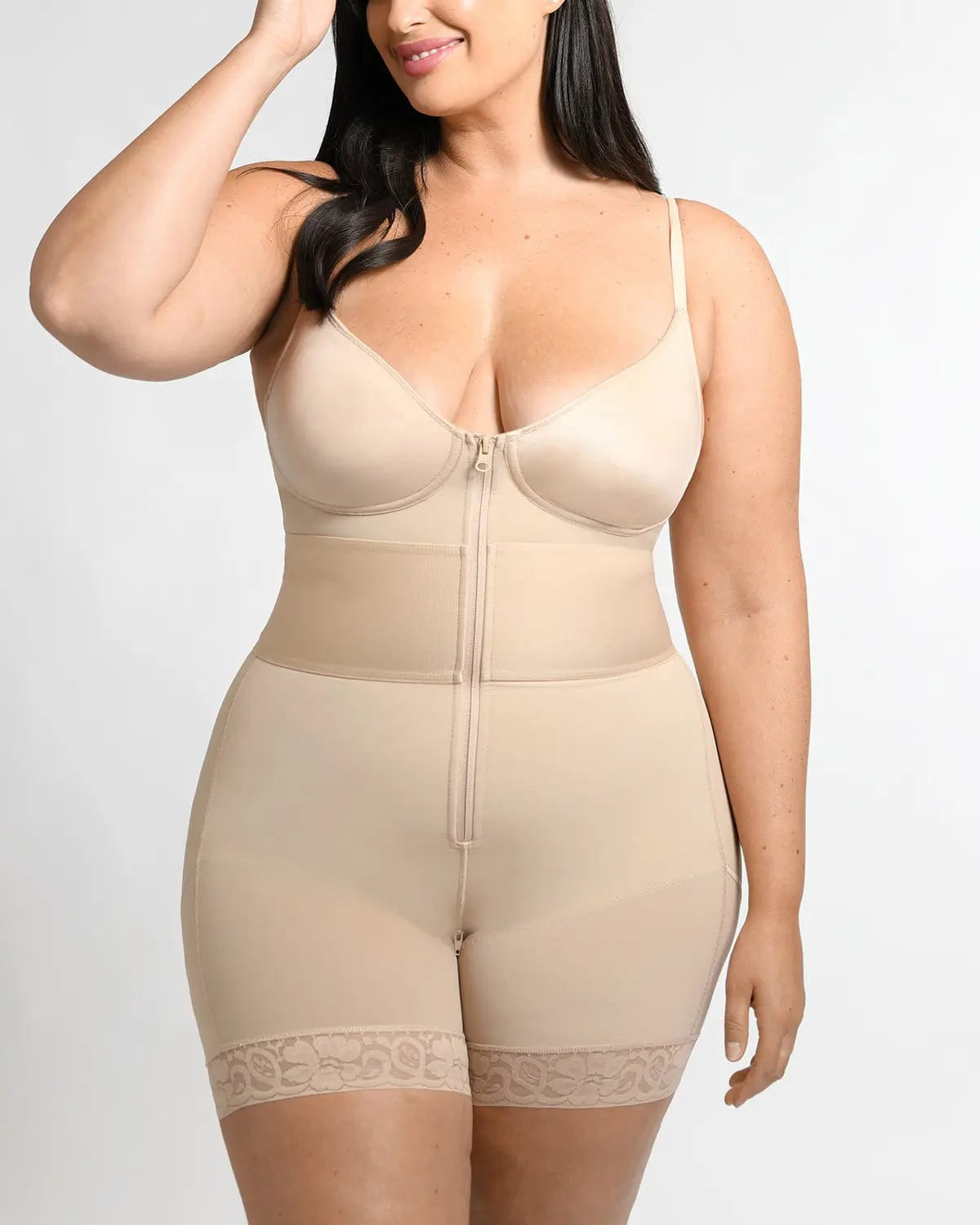 Elasticfuse Waistband Shaping Bodysuit 